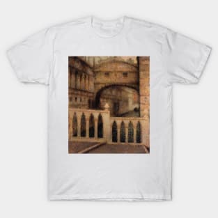 The Bridge of Sighs by Henri Le Sidaner T-Shirt